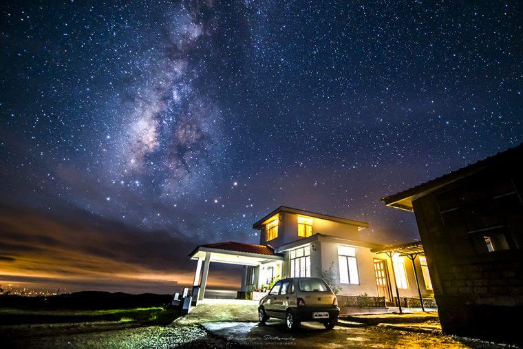 Milky Way, Cherapunjee